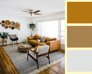 Cách kết hợp màu sắc trong thiết kế nội thất phù hợp với mệnh của gia chủ (Phần 2)